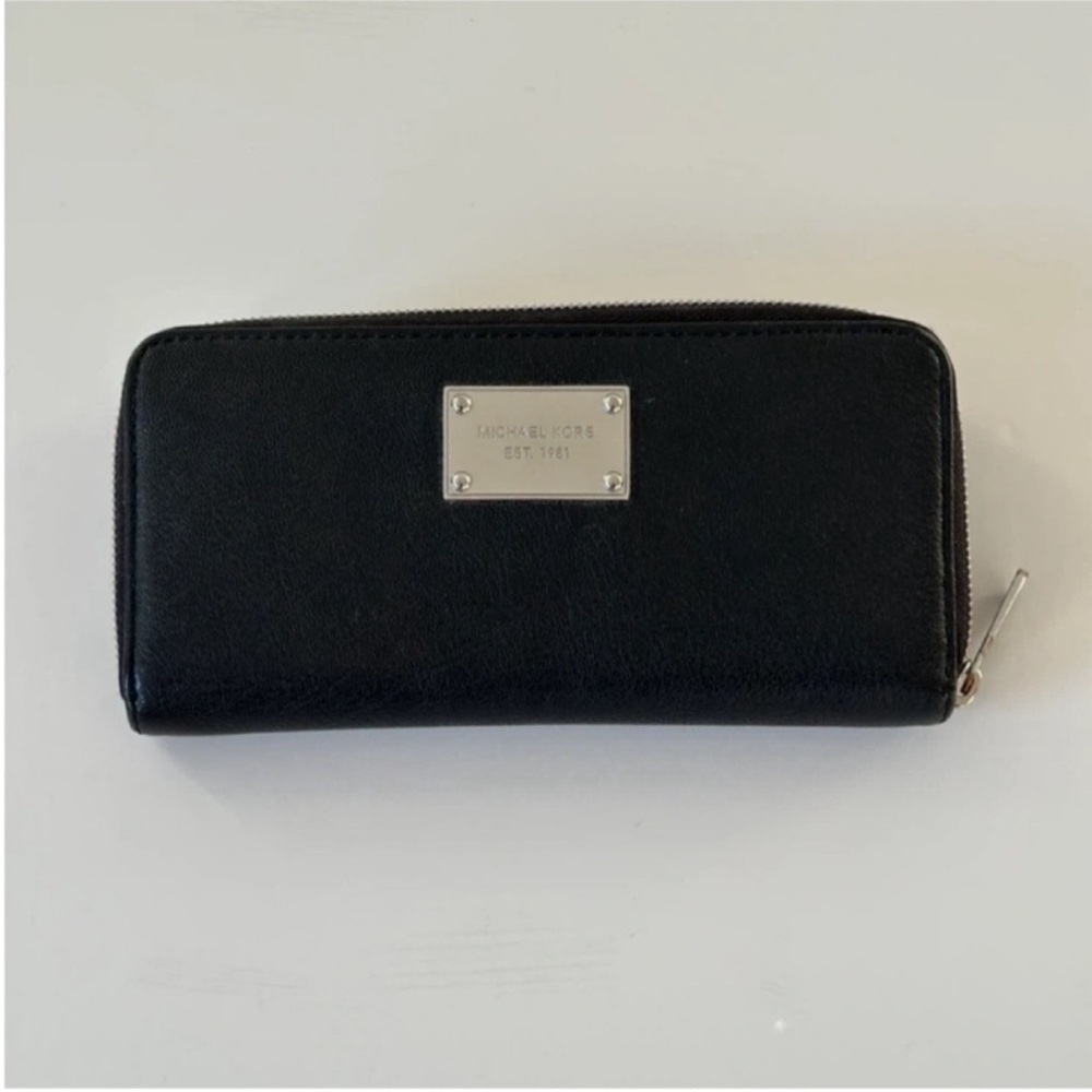 Michael Kors Black Leather Wallet